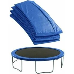 Coussin De Protection Pour Trampoline Coussin De Protection Pour Trampoline Ø366cm Protection Des Bords Ressort Anti-Uv Indéchirable Pvc Pe Protection Des Bords Pièces De Rechange Pour Trampoli