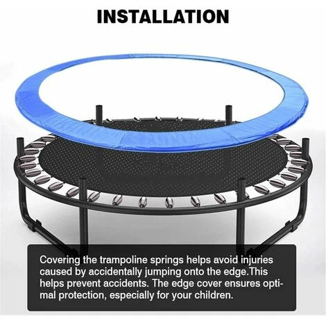 Coussin De Protection Pour Trampoline Coussin De Protection Pour Trampoline Ø366cm Protection Des Bords Ressort Anti-Uv Indéchirable Pvc Pe Protection Des Bords Pièces De Rechange Pour Trampoli 3 Coussin De Protection Pour Trampoline Coussin De Protection Pour Trampoline Ø366cm Protection Des Bords Ressort Anti-Uv Indéchirable Pvc Pe Protection Des Bords Pièces De Rechange Pour Trampoli – Image 3