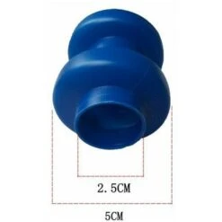 Lot De 8 Embouts De Protection Pour Barres De Filet De Trampoline, 25 Mm, Bleu,,KoleZy -Pas Cher Clair Jardin Magasin 100571164 4