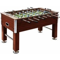 Table De Football Acier 60 Kg 140 X 74,5 X 87,5 Cm Marron VidaXL