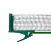 Relaxdays Filet De Ping-pong Pour Table, Hydrofuge, Pinces Métalliques, Extérieur, H X L X P : 15 X 174 X 2,5 Cm, Vert