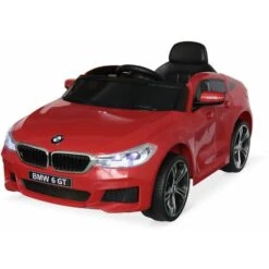BMW Série 6 GT Gran Turismo Rouge. Voiture électrique Pour Enfants 12V 4 Ah. 1 Place. Avec Autoradio Et Télécommande -Pas Cher Clair Jardin Magasin 12377235 2