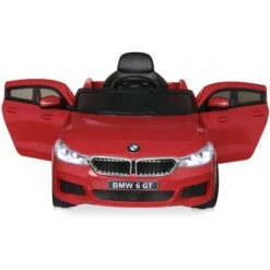 BMW Série 6 GT Gran Turismo Rouge. Voiture électrique Pour Enfants 12V 4 Ah. 1 Place. Avec Autoradio Et Télécommande -Pas Cher Clair Jardin Magasin 12377235 4