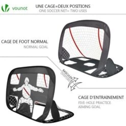 Cage De Foot Portable Lot 2 Pcs POP UP -Pas Cher Clair Jardin Magasin 12925869 3