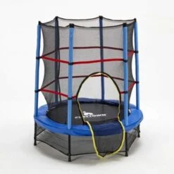 Trampoline Rond Diamètre 140cm Pour Enfants Avec Filet De Protection Frog