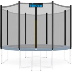 KIDUKU Filet De Remplacement Pour Trampolines Filet De Sécurité Pour Trampolines Ø 244 Cm / 6 Barres