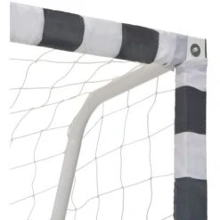 But De Football 300x160x90 Cm Métal Noir Et Blanc VidaXL 8 But De Football 300x160x90 Cm Métal Noir Et Blanc VidaXL -Pas Cher Clair Jardin Magasin 14876962 4