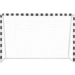 But De Football 300x200x90 Cm Métal Noir Et Blanc VidaXL 6 But De Football 300x200x90 Cm Métal Noir Et Blanc VidaXL -Pas Cher Clair Jardin Magasin 14876964 2