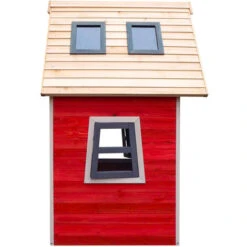 Maison écologique De Jeux Pour Enfants En Bois D’épicéa Maison De Jardin Enfants Bois -Pas Cher Clair Jardin Magasin 1526560 4