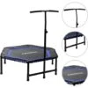AREBOS Trampoline D'exercice Mini Rebondisseur Jumping Trampoline De Fitness Hexagone