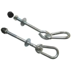 Lot De 2 Crochets Mousqueton En Acier Pour Portique - Soulet