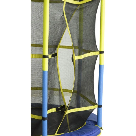 Mini Trampoline Pour Enfant Avec Filet De Sécurité Pour Intérieur Extérieur Jardin 140 Cm 2 Mini Trampoline Pour Enfant Avec Filet De Sécurité Pour Intérieur Extérieur Jardin 140 Cm – Image 2