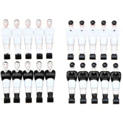 Accessoires (poignées Rondes) Pour Babyfoot Bistrot Et Scudetto - Noir Et Blanc -Pas Cher Clair Jardin Magasin 19954227 3