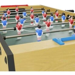 Baby Foot Teenager, Table De Baby Pour Enfant, 122 X 61 X 81 Cm - Beige Et Noir -Pas Cher Clair Jardin Magasin 20693655 5