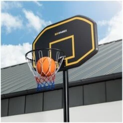 Panier De Basket Sur Pied Avec Poteau Hauteur Réglable Mobile 200cm à 305 Cm -Pas Cher Clair Jardin Magasin 25941053 4