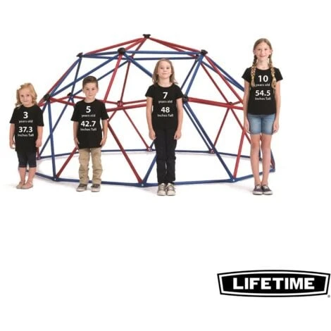 Lifetime Dome D'Escalade Pour Enfants Jeux D'Extérieur (152 Cm) 101301 2 Lifetime Dome D'Escalade Pour Enfants Jeux D'Extérieur (152 Cm) 101301 – Image 2