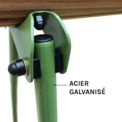 Balançoire Vis-à-vis En Métal Pour Portique 2,22m - Soulet -Pas Cher Clair Jardin Magasin 28364689 4