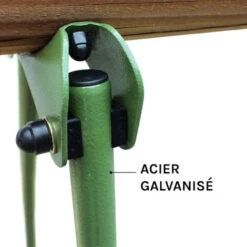 Balançoire Vis-à-vis En Métal Pour Portique 2,22m - Soulet -Pas Cher Clair Jardin Magasin 28364689 5