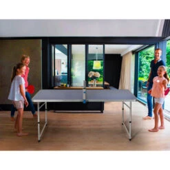 Table De Ping-pong Pliante 160x80 Intérieur Et Extérieur En Filet Backspin -Pas Cher Clair Jardin Magasin 29644341 2
