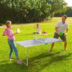 Table De Ping-pong Pliante 160x80 Intérieur Et Extérieur En Filet Backspin -Pas Cher Clair Jardin Magasin 29644341 3