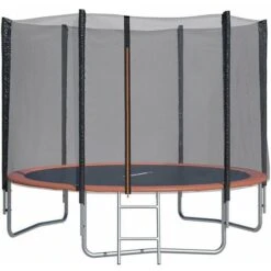 Trampoline Ø 3,05 M Avec Filet De Sécurité Et échelle