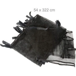 Relaxdays Filet De Cadre Trampoline Filet De Protection Filet De Sécurité Pour Le Sol Accessoire Jardin Ø 244 Cm, Noir -Pas Cher Clair Jardin Magasin 31796378 4