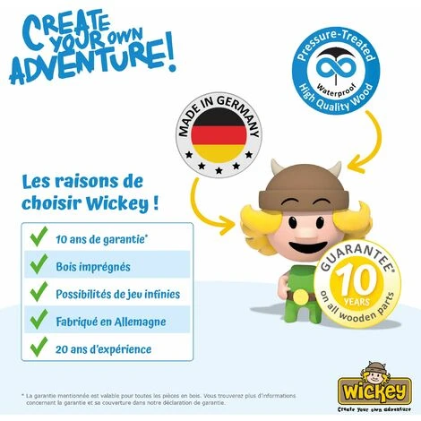Wickey Portique Balançoire Aire De Jeux Smart Shake Avec Toboggan - Extension D'escalade - Bleu 5 Wickey Portique Balançoire Aire De Jeux Smart Shake Avec Toboggan - Extension D'escalade - Bleu – Image 5