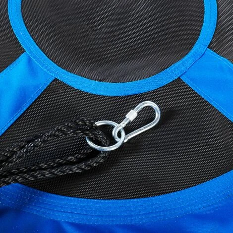 Balançoire Bleue Nid D'oiseau Rond D.90 CM 4 Balançoire Bleue Nid D'oiseau Rond D.90 CM – Image 4