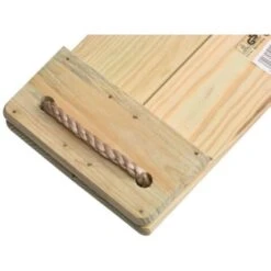 Balançoire En Pin Traité Avec Cordes En Chanvre Synthétique De La Marque KBT - Durable Et Résistante Aux Intempéries Pour Des Heures De Jeu En Plein Air -Pas Cher Clair Jardin Magasin 3366093 3