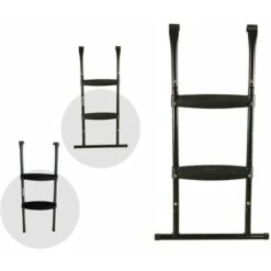 Kangui - Echelle Multi-taille Universelle Pour Trampolines Ronds