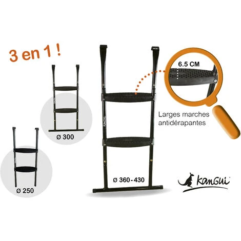 Kangui - Echelle Multi-taille Universelle Pour Trampolines Ronds 4 Kangui - Echelle Multi-taille Universelle Pour Trampolines Ronds – Image 4