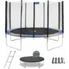 Kangui - Trampoline Rond Ø360cm Avec Filet, échelle, Bâche Et Kit D'ancrage - RALLI 360