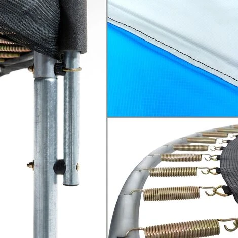 Kangui - Trampoline Rond Ø360cm Avec Filet, échelle, Bâche Et Kit D'ancrage - RALLI 360 2 Kangui - Trampoline Rond Ø360cm Avec Filet, échelle, Bâche Et Kit D'ancrage - RALLI 360 – Image 2