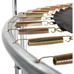 KIDUKU® Trampoline Ø 305 Cm Kit Complet Avec Filet De Sécurité, échelle, Housse De Bord, Ancrage Au Sol Et Accessoires Trampoline De Jardin Pour Enfants Charge Maximale 150 Kg -Pas Cher Clair Jardin Magasin 36259367 4