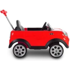 ROLLPLAY Push Car Avec Repose-pieds Extensible, Partir De 1 An, MINI Cooper, Rouge -Pas Cher Clair Jardin Magasin 40254308 3