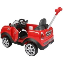 ROLLPLAY Push Car Avec Repose-pieds Extensible, Partir De 1 An, MINI Cooper, Rouge -Pas Cher Clair Jardin Magasin 40254308 5