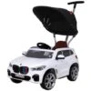 ROLLPLAY Push Car Avec Repose-pieds Extensible, Partir De 1 An, BMW X5M, Blanc