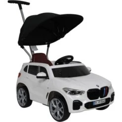 ROLLPLAY Push Car Avec Repose-pieds Extensible, Partir De 1 An, BMW X5M, Blanc -Pas Cher Clair Jardin Magasin 40254309 2