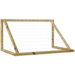 But De Football Avec Filet 120x80x60 Cm Bois De Pin Imprégné VidaXL 8 But De Football Avec Filet 120x80x60 Cm Bois De Pin Imprégné VidaXL -Pas Cher Clair Jardin Magasin 42729453 4