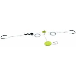 ALIZE - Tyrolienne Pour Enfants De 30m Avec Balançoire Disque. Poignées Antidérapantes. Système D’amortissement -Pas Cher Clair Jardin Magasin 44639938 3