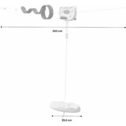 ALIZE - Tyrolienne Pour Enfants De 30m Avec Balançoire Disque. Poignées Antidérapantes. Système D’amortissement -Pas Cher Clair Jardin Magasin 44639938 5