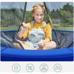 Songmics Coussin De Protection Ø366cm Coussin De Sécurité De Trampoline De Remplacement, Rechange - STP012P01 Rose 7 Songmics Coussin De Protection Ø366cm Coussin De Sécurité De Trampoline De Remplacement, Rechange - STP012P01 Rose -Pas Cher Clair Jardin Magasin 45295332 3