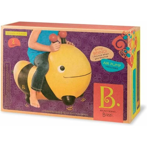 Sauteur Gonflable à Forme D’abeille –jouet Sauteur D’éveil Et De Premier âge à Enfourcher –18 Mois Et Plus Guazhuni 5 Sauteur Gonflable à Forme D’abeille –jouet Sauteur D’éveil Et De Premier âge à Enfourcher –18 Mois Et Plus Guazhuni – Image 5