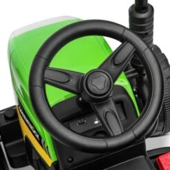 Tracteur Electrique Enfant GREENTRUCK 12V Batterie Rechargeable +3 Ans - Playkin -Pas Cher Clair Jardin Magasin 47367431 4