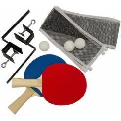Table De Pingpong Tennis De Table Pliable En Fer 180 Cm X 120 Cm Extérieur Intérieur Fun [Balle Et Raquettes Incluses] -Pas Cher Clair Jardin Magasin 49701744 4