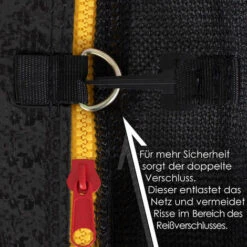 KESSER® Filet De Trampoline De Rechange Filet De Sécurité Filet De Trampoline Résistant Aux UV Protection Pour Trampoline Ø 244 305 366 427 cm Montage Facile Porte D'entrée Avec Fermeture à Glissièr -Pas Cher Clair Jardin Magasin 51463050 5