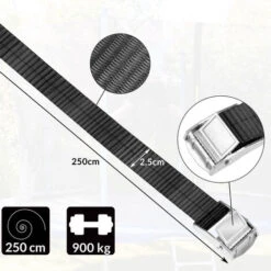 Monzana Piquets D’ancrage Spirales Sangles De Serrage Kit Ancrage Résistance 900kg Acier Inoxydable Fixations Pour Trampoline Sécurité -Pas Cher Clair Jardin Magasin 52778321 3