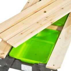 EXIT TOYS Table D'activités Sable Et Eau, Et De Pique-nique (2 Bancs) Avec Parasol Et Outils De Jardinage EXIT Aksent 8 EXIT TOYS Table D'activités Sable Et Eau, Et De Pique-nique (2 Bancs) Avec Parasol Et Outils De Jardinage EXIT Aksent -Pas Cher Clair Jardin Magasin 52937013 4