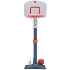 Ensemble De Basket Shootin' Hoops Junior Bleu, Blanc Et Orange Step2 -Pas Cher Clair Jardin Magasin 54142286 3