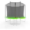 Trampoline De Jardin ø 305 Cm- 10FT- Filet Intérieur, Matelas De Protection Et Echelle